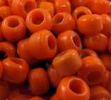 Orange Crow Beads - 100pk