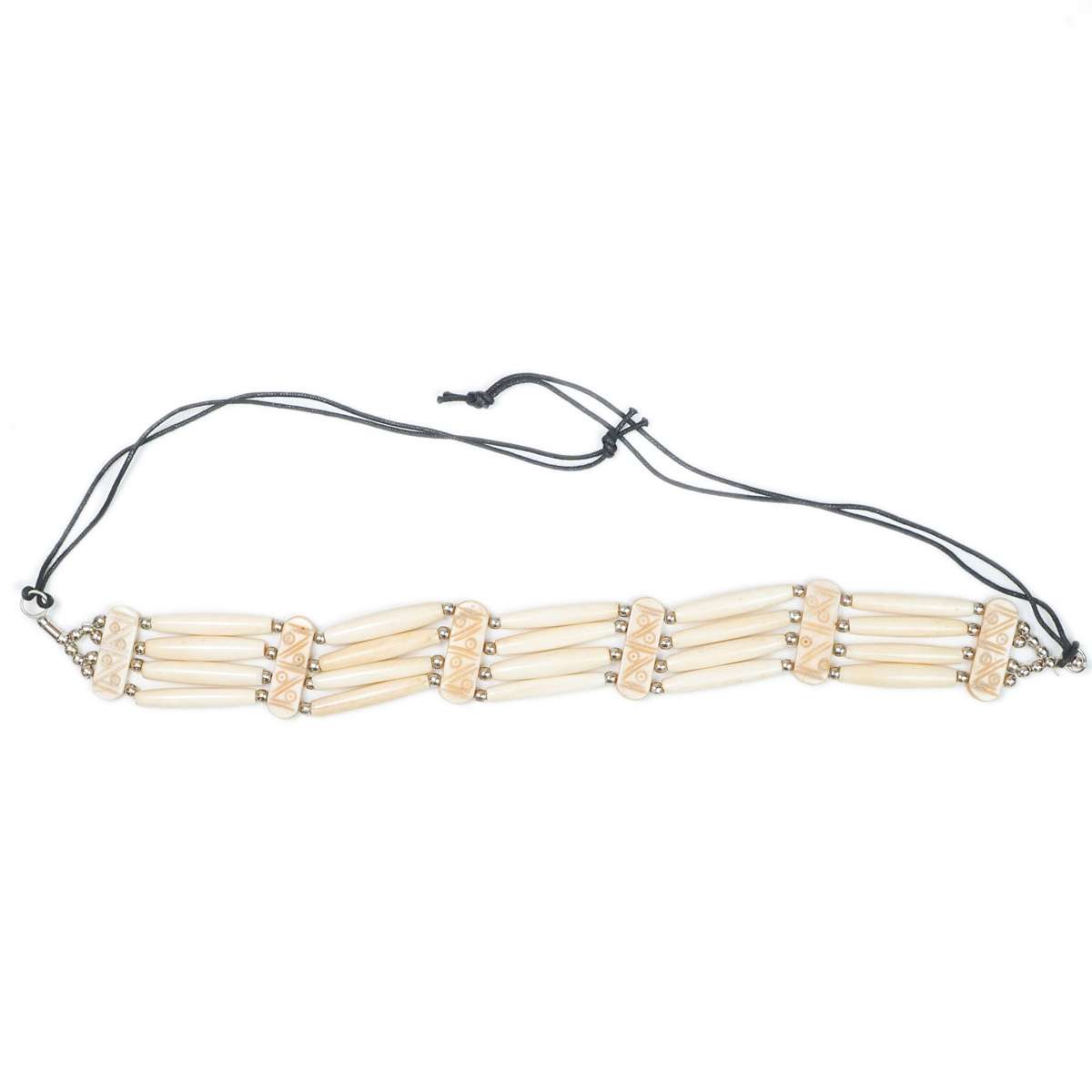 16-5461.SLC.2.jpg Bone Choker - Antique White Image