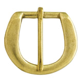 ¾" Heel bar Buckle - Soild Brass