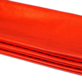 Metallic Lamba Side - Red