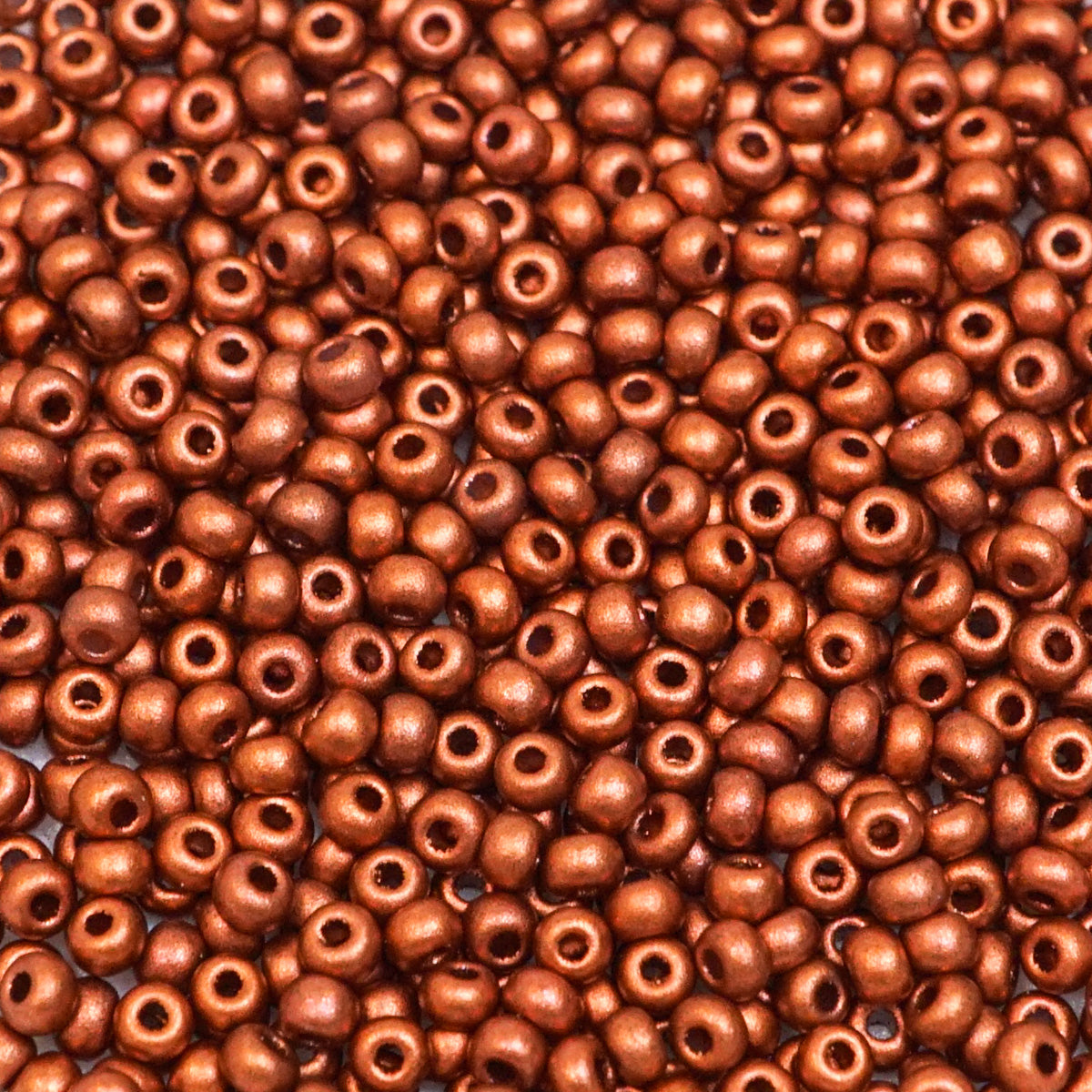 229-1034.SLC.1.jpg Seed Beads 10/0 Metallic Copper - 20g Image