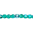 339-58.SLC.1.jpg 4mm Emerald AB Bead Strand - Firepolished Image