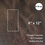 133-420401.SLC.1.jpg 6"x12" Vintage Chocolate Buffalo Pre-Cut Image