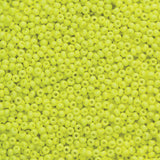 Seed Beads 10/0 Neon Yellow - 20g