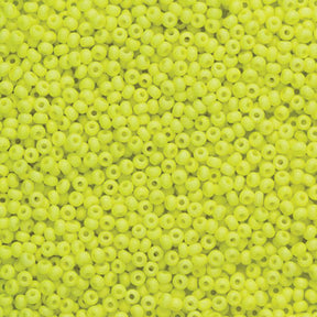 Seed Beads 10/0 Neon Yellow - 20g